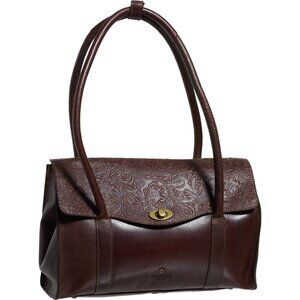 ***WILD WEST Emersyn Turn-Lock Tote Bag - Leather***